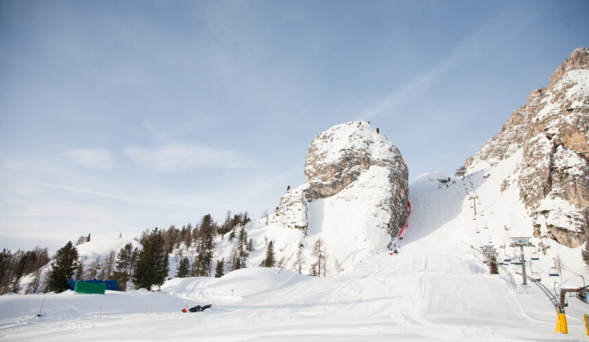 Schuss finale Tofane Cortina d'Ampezzo